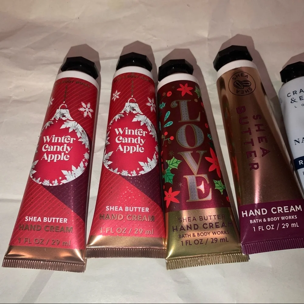 7 pieces hand cream lot